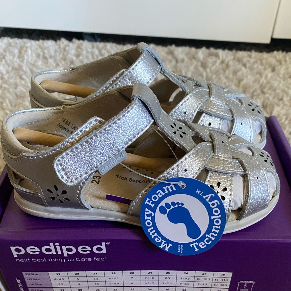 Brand New Pediped Flex Sandal For Toddler Girl